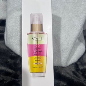 Soleil Trio Miracle Oil -  Nourishing Hair Oil - Coconut, Rose Petal, Marula